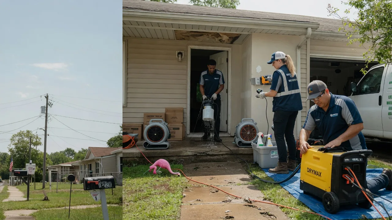 Storm Damage Water Removal in Somerset, TX near me